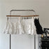 Ruched Up Layered Mini Skirts